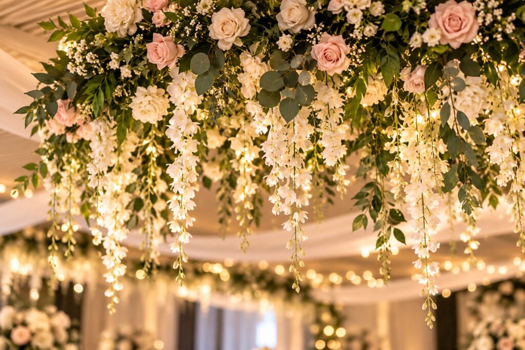 decoration mariage palace de menthon saint bernard