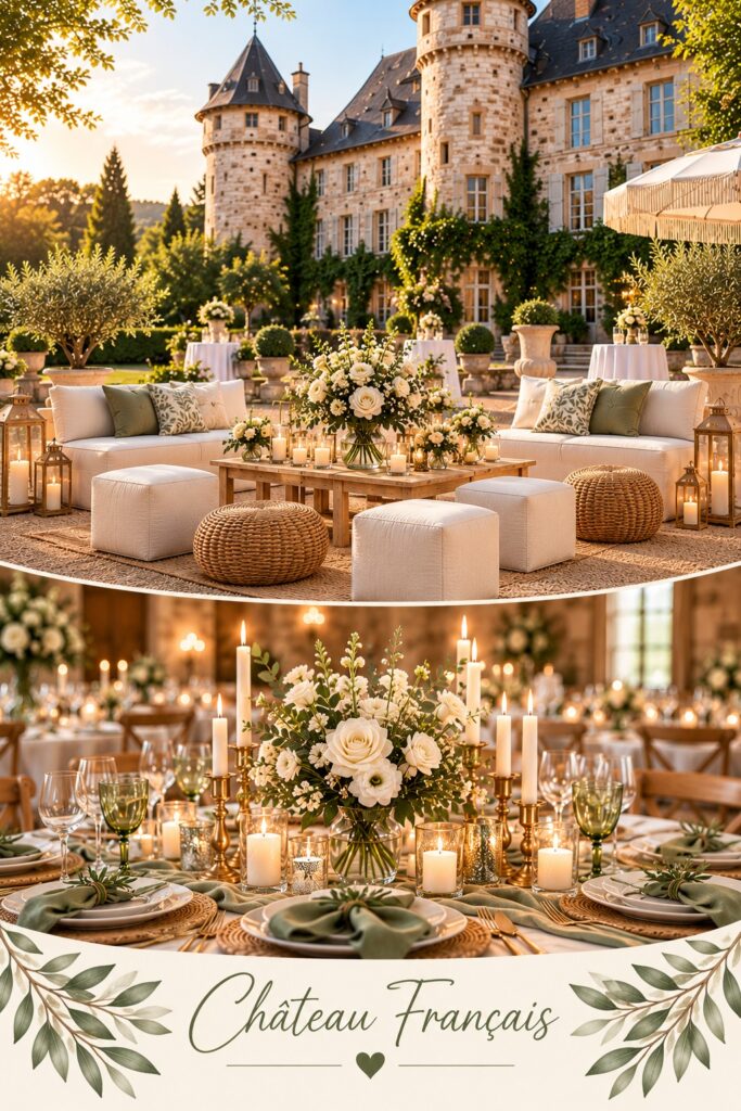 location décoration mariage haute savoie et Annecy thème chateau
