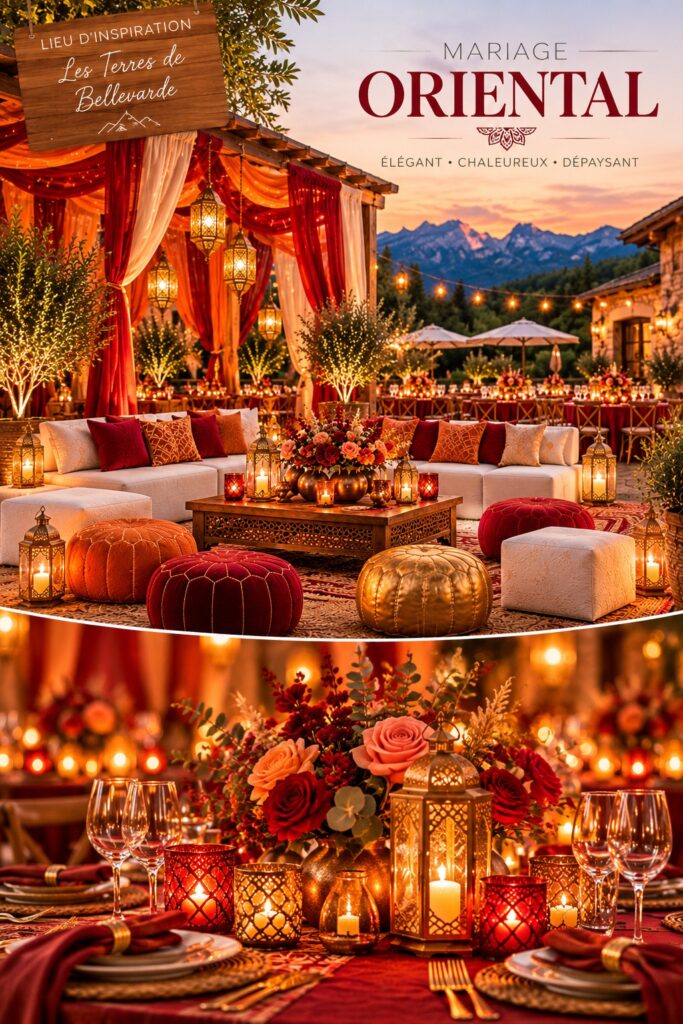 location décoration mariage Annecy et Haute Savoie thème oriental