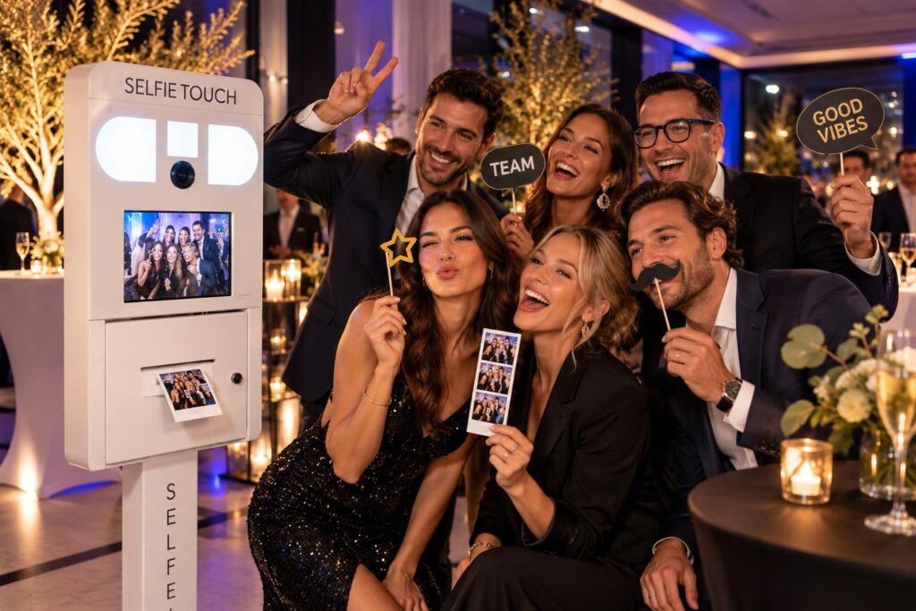 location photobooth Annecy pour un événements d'entreprise
