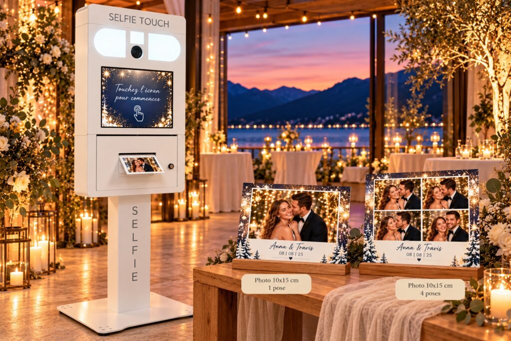 location photobooth mariage haut de gamme Annecy