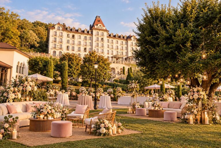mariage palace de Menthon Saint Bernard
